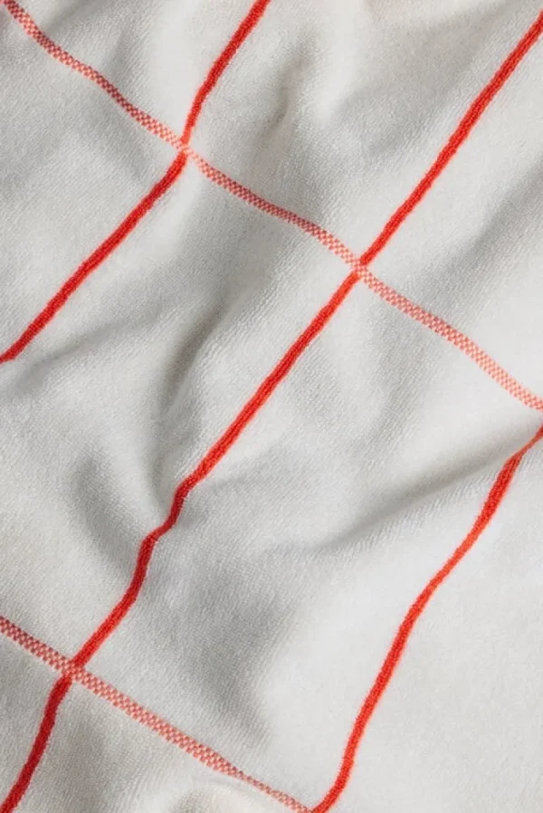 Baina Badezimmertextilien^Badetuch Bethell, 70 x 140 cm, Paloma Sun - Ecru