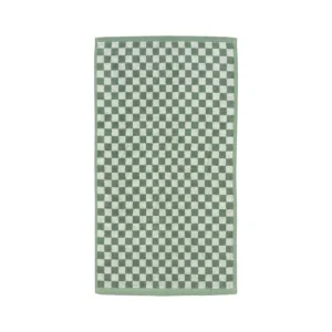 Baina Badezimmertextilien^Handtuch Josephine, 40 x 70 cm, Salbei - Kreide