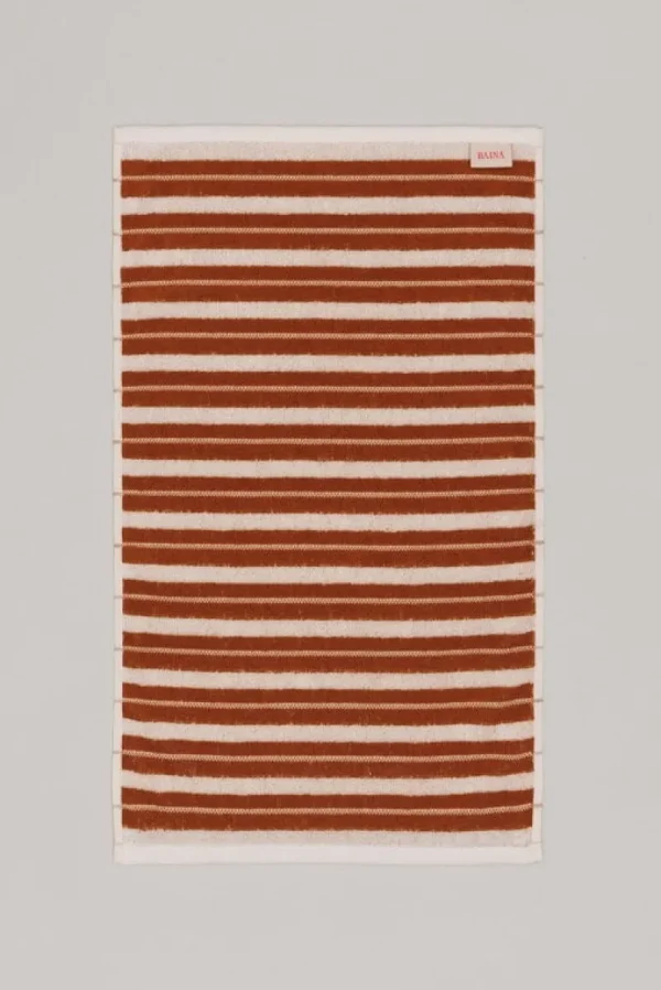 Baina Badezimmertextilien^Handtuch San Luis, 40 x 70 cm, Fuyu - Kreide
