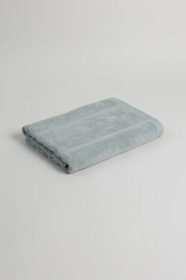Baina Badezimmertextilien^Pooltuch Woodford, 90 x 170 cm, Zement, Limited Edition