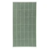 Baina Badezimmertextilien^Strandtuch Miles, 90 x 170 cm, Salbei - Kreide