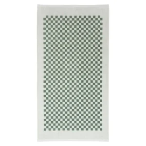 Baina Badezimmertextilien^Strandtuch Roman, 90 x 170 cm, Salbei - Kreide