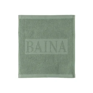 Baina Badezimmertextilien^Waschlappen Agnes, 30 x 30 cm, Salbei