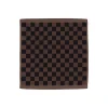 Baina Badezimmertextilien^Waschlappen Quill, 30 x 30 cm, tabak - schwarz