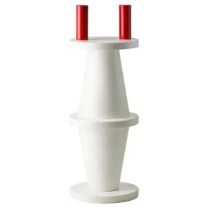 Bitossi Kunstgegenstände | Dekorationsgegenstände^F.3 Skulptur, mattweiß - glänzend rot