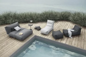 Blomus Terrassenmöbel^Stay Lounger, L, Wolkengrau