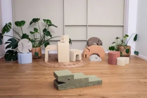 Kinder bObles Spielzeug | Möbel Für Das Kinderzimmer^Crocodile, Marble Nature, Moosgrün
