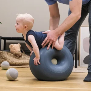 Kinder bObles Spielzeug | Möbel Für Das Kinderzimmer^Donut, mittelgroß, Ozeanblau
