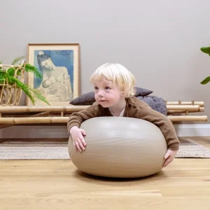 Kinder bObles Spielzeug | Möbel Für Das Kinderzimmer^Donut, mittelgroß, Walnuss
