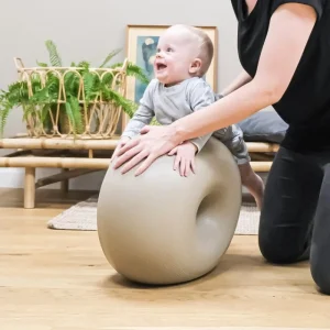 Kinder bObles Spielzeug | Möbel Für Das Kinderzimmer^Donut, mittelgroß, Walnuss