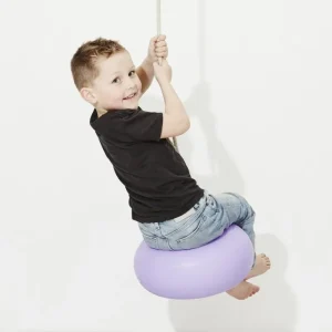 Kinder bObles Möbel Für Das Kinderzimmer^Donut Schaukel, grau