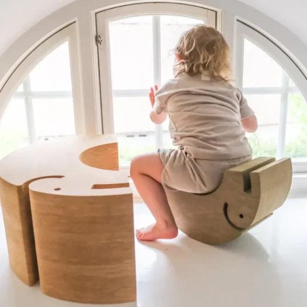 Kinder bObles Spielzeug | Möbel Für Das Kinderzimmer^Elephant, Marble Nature, Smoke