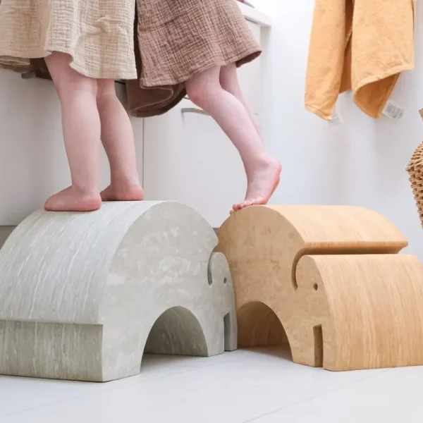 Kinder bObles Spielzeug | Möbel Für Das Kinderzimmer^Elephant, Marble Nature, Smoke