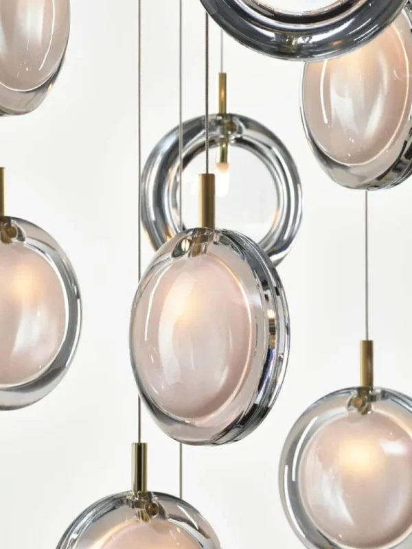 Frama Deckenleuchten-Bomma Lens Single Pendelleuchte, weiß - gold