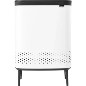 Brabantia Wäschekörbe^Bo Laundry Bin Hi Wäschebehälter, 2 x 45 l, Weiß