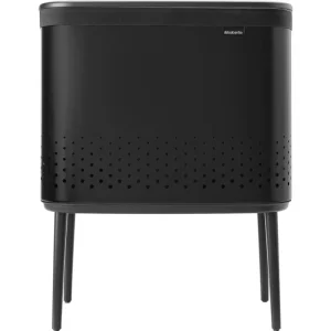 Brabantia Wäschekörbe^Bo Laundry Bin Wäschebehälter, 60 l, Mattschwarz