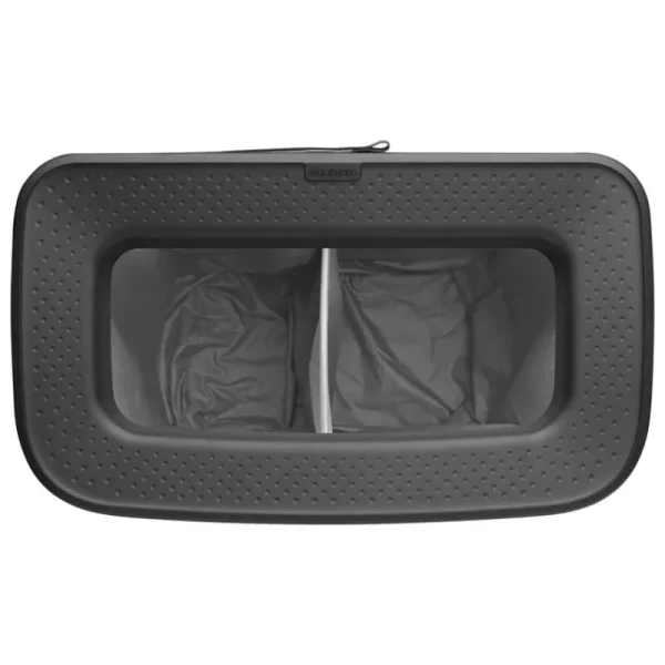 Brabantia Wäschekörbe^Bo Laundry Bin Hi Wäschebehälter, 2 x 45 l, Mattschwarz