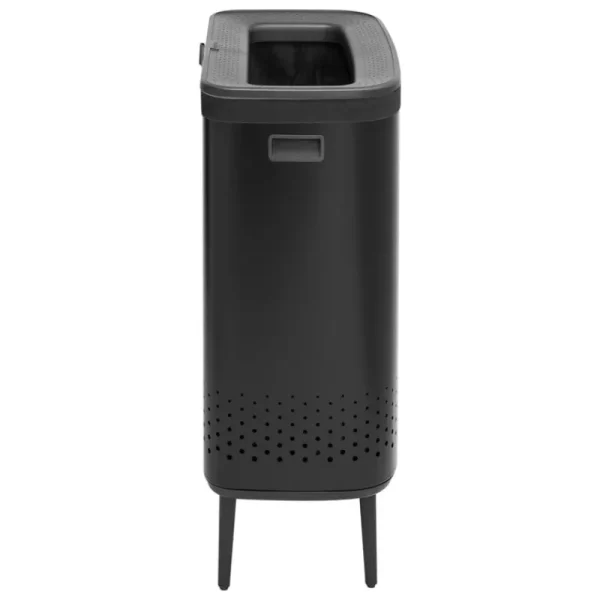 Brabantia Wäschekörbe^Bo Laundry Bin Hi Wäschebehälter, 2 x 45 l, Mattschwarz