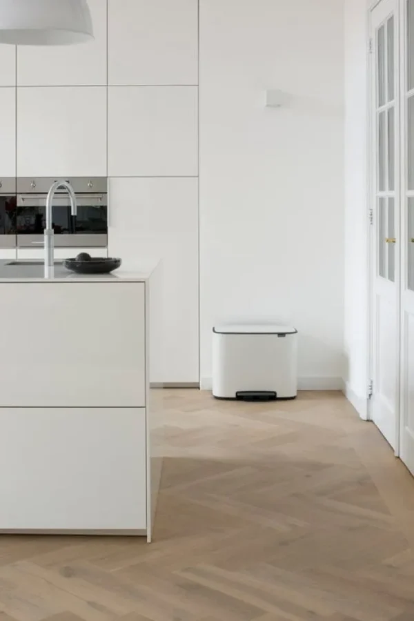Brabantia Papierkörbe & Recycling-behälter | Abfalleimer^Bo Pedal Bin 11 + 23 l, weiß