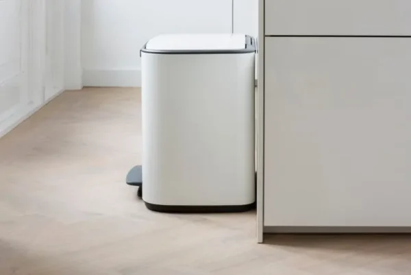 Brabantia Papierkörbe & Recycling-behälter | Abfalleimer^Bo Pedal Bin 11 + 23 l, weiß