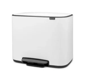 Brabantia Papierkörbe & Recycling-behälter | Abfalleimer^Bo Pedal Bin 11 + 23 l, weiß