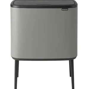 Brabantia Papierkörbe & Recycling-behälter | Abfalleimer^Bo Touch Bin, 11 + 23 l, Sense of Luxury, grau