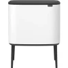 Brabantia Papierkörbe & Recycling-behälter | Abfalleimer^Bo Touch Bin 11 + 23 l, weiß
