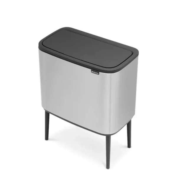 Brabantia Papierkörbe & Recycling-behälter | Abfalleimer^Bo Touch Bin 11 + 23 l, Stahl matt