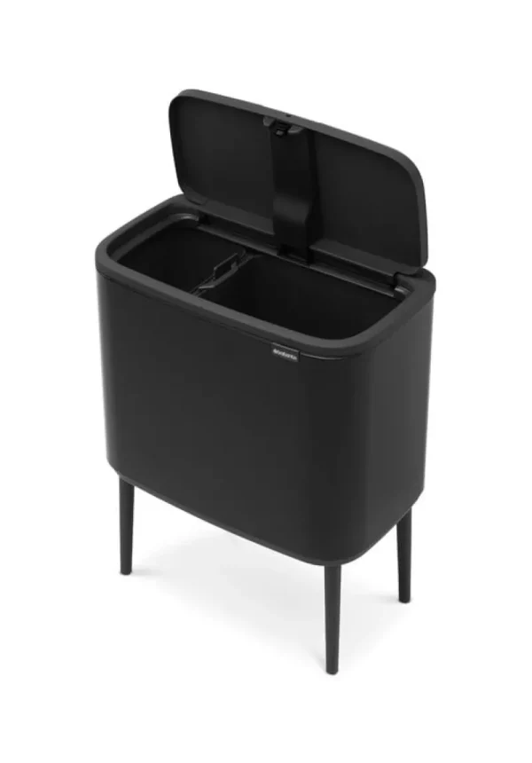 Brabantia Papierkörbe & Recycling-behälter | Abfalleimer^Bo Touch Bin 11 + 23 l, mattschwarz