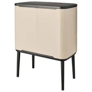 Brabantia Papierkörbe & Recycling-behälter | Abfalleimer^Bo Touch Bin 11 + 23 l, Soft Beige