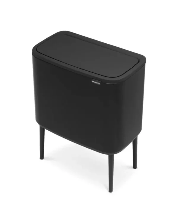 Brabantia Papierkörbe & Recycling-behälter | Abfalleimer^Bo Touch Bin 11 + 23 l, mattschwarz