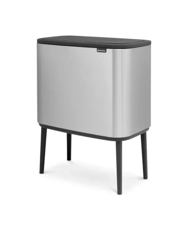 Brabantia Papierkörbe & Recycling-behälter | Abfalleimer^Bo Touch Bin 11 + 23 l, Stahl matt