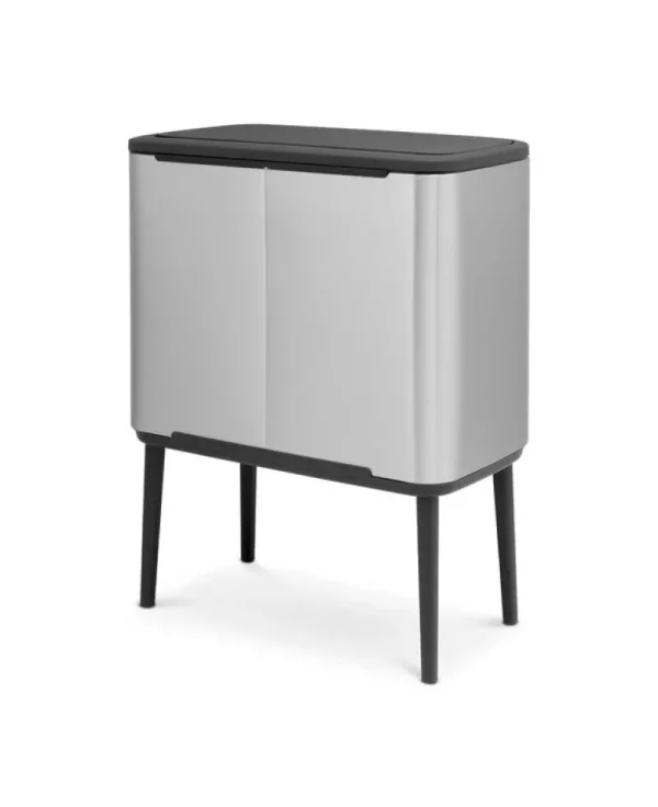 Brabantia Papierkörbe & Recycling-behälter | Abfalleimer^Bo Touch Bin 11 + 23 l, Stahl matt