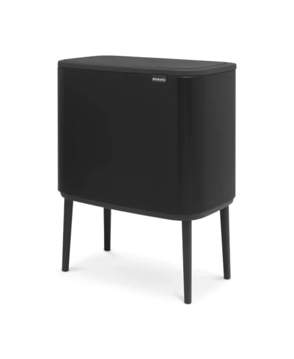 Brabantia Papierkörbe & Recycling-behälter | Abfalleimer^Bo Touch Bin 11 + 23 l, mattschwarz