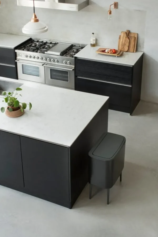 Brabantia Papierkörbe & Recycling-behälter | Abfalleimer^Bo Touch Bin 11 + 23 l, mattschwarz