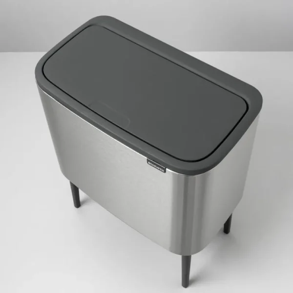 Brabantia Papierkörbe & Recycling-behälter | Abfalleimer^Bo Touch Bin 11 + 23 l, Stahl matt