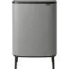 Brabantia Papierkörbe & Recycling-behälter | Abfalleimer^Bo Touch Bin Hi, 2 x 30 l, Sense of Luxury, grau