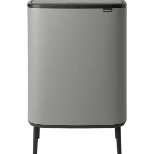 Brabantia Papierkörbe & Recycling-behälter | Abfalleimer^Bo Touch Bin Hi, 2 x 30 l, Sense of Luxury, grau