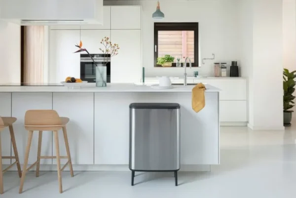 Brabantia Papierkörbe & Recycling-behälter | Abfalleimer^Bo Touch Bin Hi Mülleimer, 60 l, Stahl matt