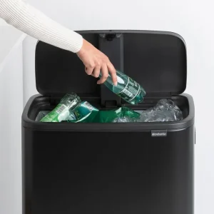 Brabantia Papierkörbe & Recycling-behälter | Abfalleimer^Bo Touch Bin Hi Mülleimer, 60 l, Schwarz