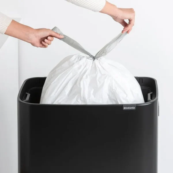 Brabantia Papierkörbe & Recycling-behälter | Abfalleimer^Bo Touch Bin Hi Mülleimer, 60 l, Schwarz