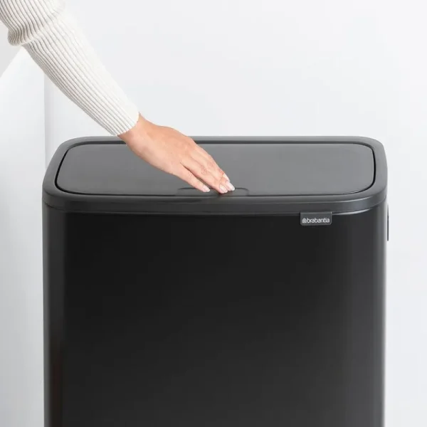 Brabantia Papierkörbe & Recycling-behälter | Abfalleimer^Bo Touch Bin Hi Mülleimer, 60 l, Schwarz
