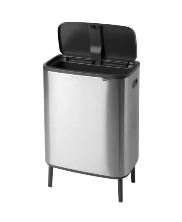 Brabantia Papierkörbe & Recycling-behälter | Abfalleimer^Bo Touch Bin Hi Mülleimer, 60 l, Stahl matt