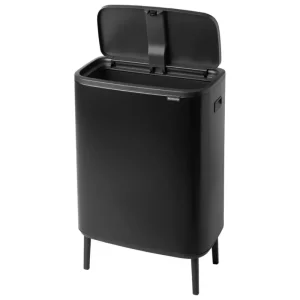 Brabantia Papierkörbe & Recycling-behälter | Abfalleimer^Bo Touch Bin Hi Mülleimer, 60 l, Schwarz