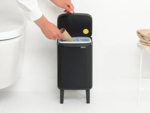 Brabantia Papierkörbe & Recycling-behälter | Abfalleimer^Bo Waste Bin Hi, 4 l, Mattschwarz