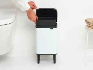 Brabantia Papierkörbe & Recycling-behälter | Abfalleimer^Bo Waste Bin Hi, 4 l, Weiß