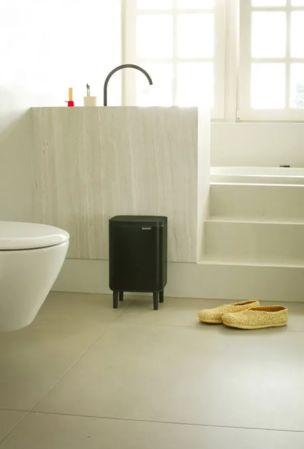 Brabantia Papierkörbe & Recycling-behälter | Abfalleimer^Bo Waste Bin Hi, 4 l, Mattschwarz