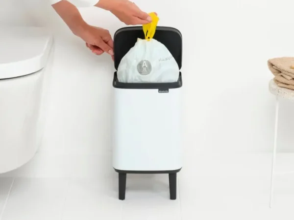 Brabantia Papierkörbe & Recycling-behälter | Abfalleimer^Bo Waste Bin Hi, 4 l, Weiß