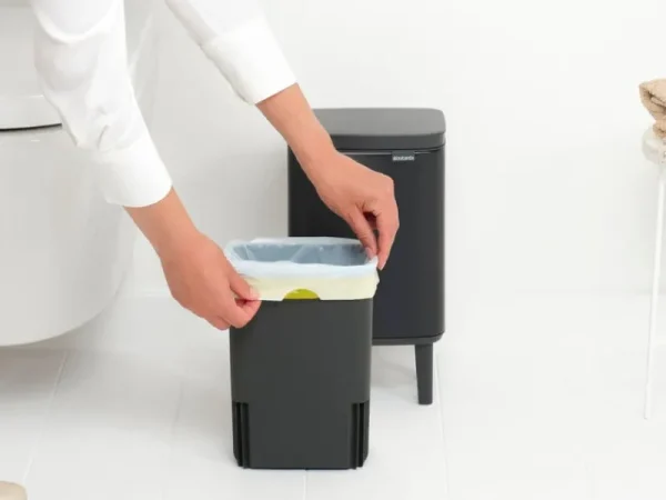 Brabantia Papierkörbe & Recycling-behälter | Abfalleimer^Bo Waste Bin Hi, 4 l, Mattschwarz