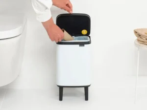 Brabantia Papierkörbe & Recycling-behälter | Abfalleimer^Bo Waste Bin Hi, 4 l, Weiß